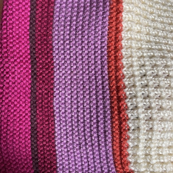 Eddie Bauer Striped Knit Scarf NWT - Picture 13 of 13